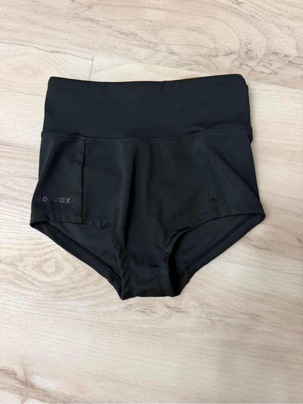 Jo+Jax Black High-Waist Dance Briefs